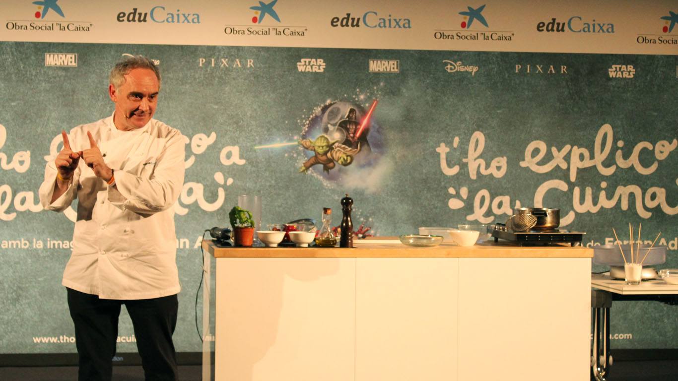 Ferran Adria Te cuento en la cocina