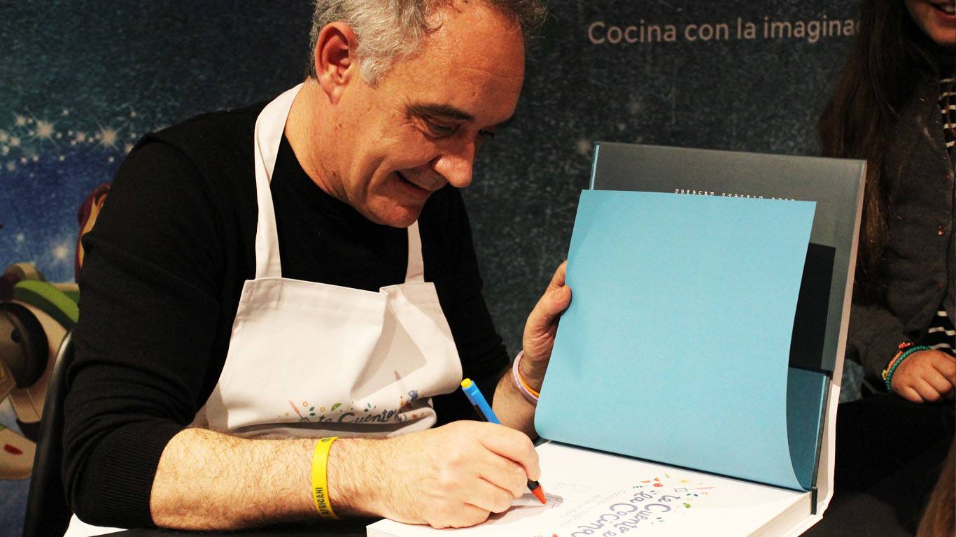Signatura llibre Ferran Adrià