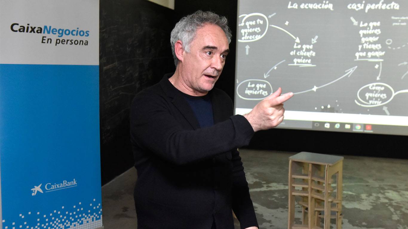 Ferran Adrià i periodistes