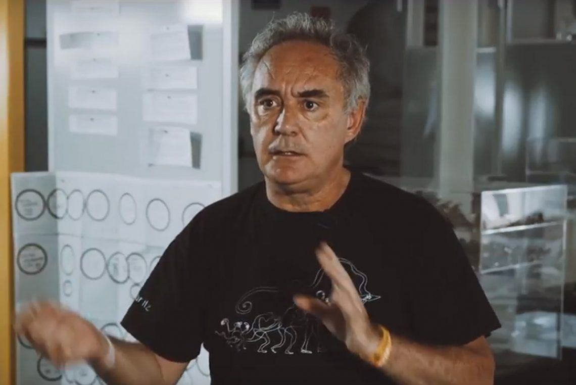 reconeixent Ferran Adrià